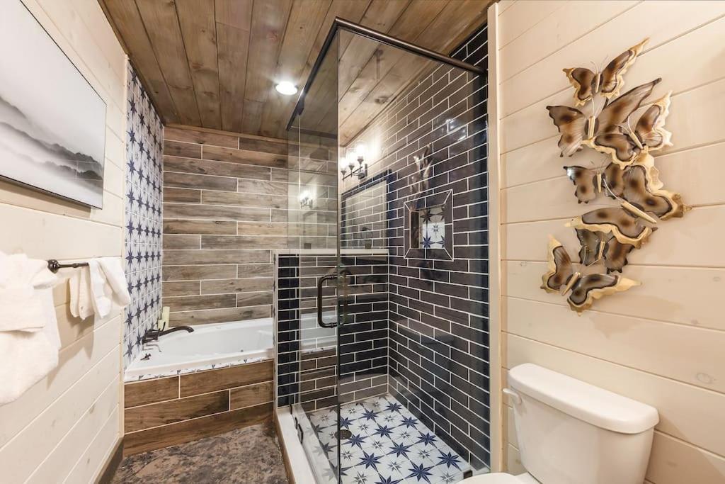 Romantic A-Frame Private Hottub Firepit Neargsmnp Севьервилл Экстерьер фото